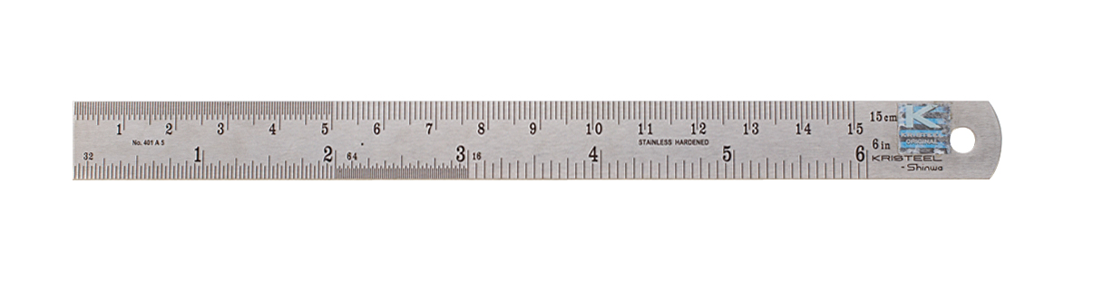 Stainless Steel Ruler 6 Inch Shop Online Working Silver Jewelry