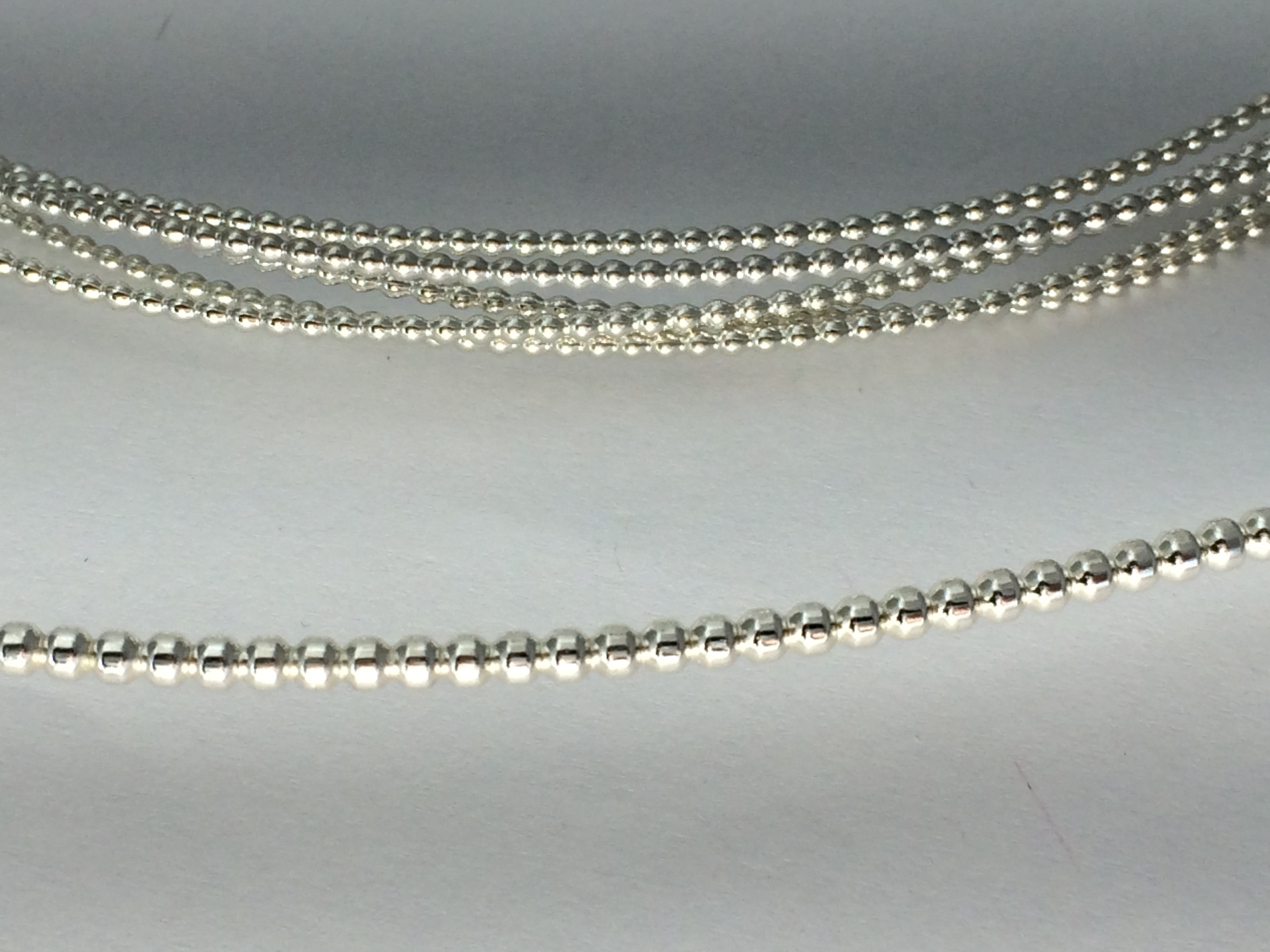 silver jewelry beads
